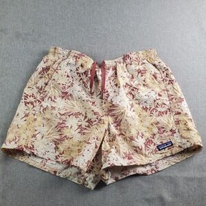Patagonia Baggies Shorts Womens Medium Floral Netplus Drawstring 57059